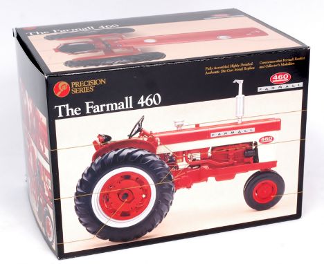 ERTL Precision Classics 1/16th scale model of a The Farmall 460, appears as issued, with medallion and leaflet, in the origin