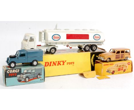 Corgi and Dinky Toys Boxed diecast group, 3 examples to include Corgi No.351 RAF Land Rover (VG-BFG), Dinky Toys No.945 AEC F