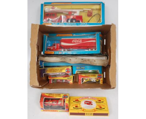 Matchbox Superkings, Speed kings and Reproduction Lesney Boxed Group, all boxes require cleaning and some heavily damaged thr