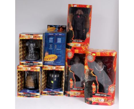 Character Online, Sci-Fi Collector and Product Enterprise Mixed Doctor Who Group, to include Product Enterprise Talking Dr Wh