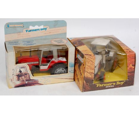 Lone Star Farmer's Boy boxed tractor group, 2 boxed examples to include No.1770 Massey Ferguson 3070 Tractor, in the original