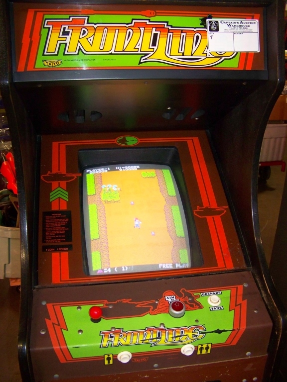 FRONTLINE CLASSIC ARCADE GAME TAITO CABINET Item is in used condition ...