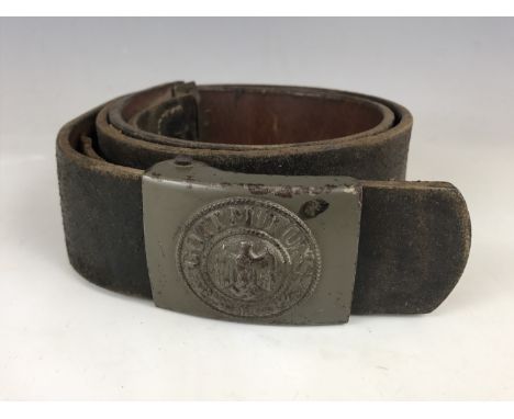 A German Third Reich army waist belt