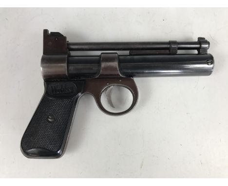 A vintage Webley "Junior" .177 air pistol, serial 766