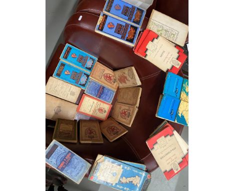 A Selection of vintage Scotland road maps which includes makes such as Bartholomew's and Popular Edition Ordnance Survey maps