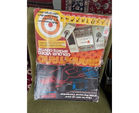 Vintage Grandstand 6000 Colour gaming system &amp; Sinclair ZX81 Personal Computer. 
