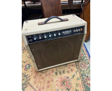 A Vintage Mesia Zoom Aidean Engineering valve amplifier. Valves Light up and speakers makes a buzzing noise. Age related wear