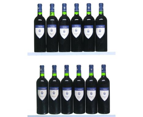 Lot 305 - Six bottles of 75cl red wine: 1994 Chateau