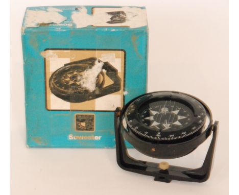 A Sowester 'Bosuns' compass by Heath London, boxed.   