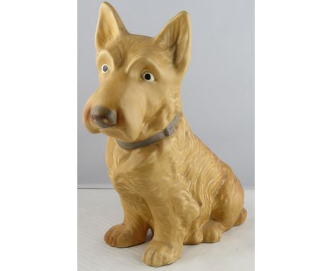 A 20th century Sylvac model of Scottie dog, model number 1209, 29cm high 