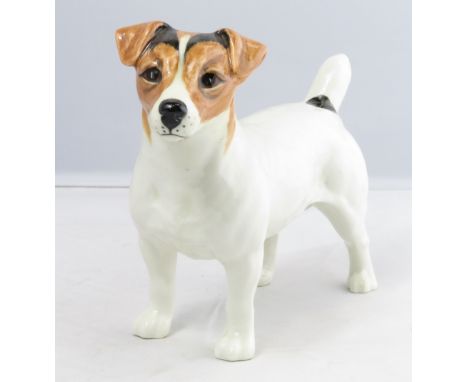 A Beswick model of Jack Russell Terrier, 16cm long 
