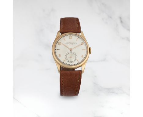 VACHERON &amp; CONSTANTIN. MONTRE BRACELET EN OR ROSE 18K (750) MOUVEMENT MECANIQUEVACHERON &amp; CONSTANTIN. AN 18K ROSE GOL