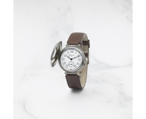 LONGINES. MONTRE BRACELET EN ACIER STYLE MILITAIRE MOUVEMENT MECANIQUE EDITION LIMITEE LONGINES. A LIMITED EDITION STAINLESS 