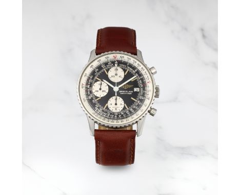 BREITLING. CHRONOGRAPHE BRACELET EN ACIER AVEC DATE MOUVEMENT AUTOMATIQUEBREITLING. A STAINLESS STEEL AUTOMATIC CALENDAR CHRO