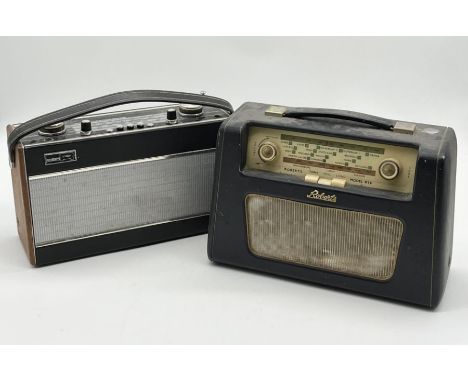 Two vintage Roberts radios, model numbers RT8 and R707