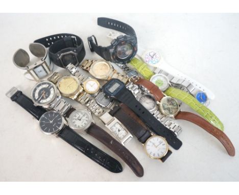 SELECTION OF LADIES AND GENTLEMEN'S WRISTWATCHES
including Casio, Storm, Pulsar, Tissot, Swatch, etc. (19)