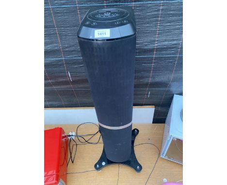 A TALL LENCO IPOD DOCKING SPEAKER 