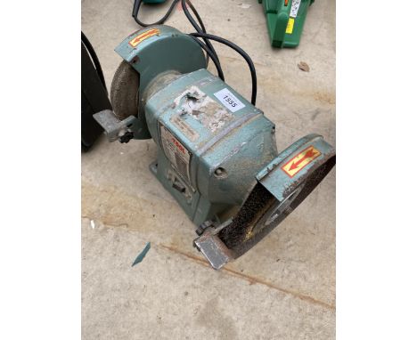 A NUTOOL ELECTRIC BENCH GRINDER 