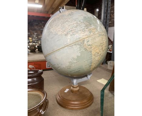 A LARGE GLOBE 