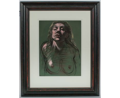 * PETER HOWSON OBE,
MADONNA VIII
pastel, signed 
60cm x 45cm 
Mounted, framed and under glass.

