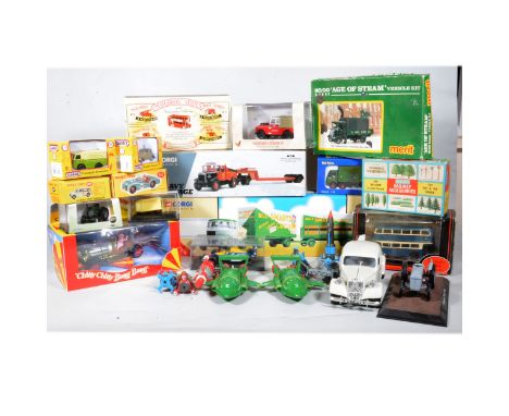 Modern die-cast models and vehicles, including Corgi CC3502 Chitty-Chitty Bang-Bang, boxed; Corgi 97897 Scammell Highwayman &