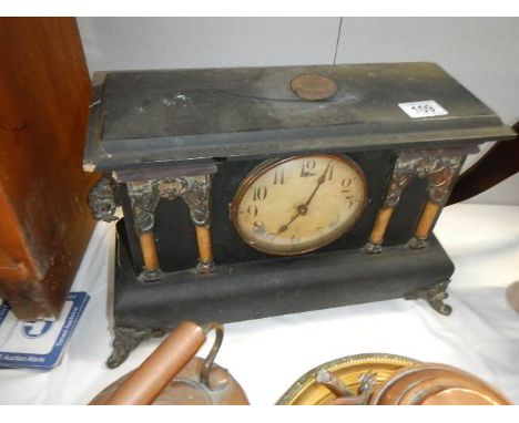A mantel clock