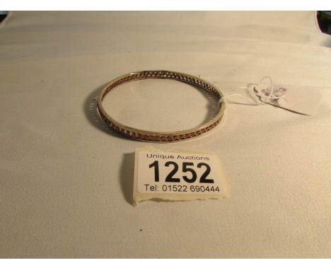 A slave bangle, tests as gold (re-entered due to non paying bidder)