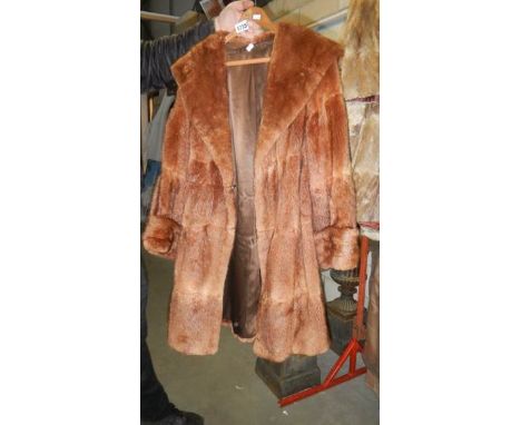 A fur coat