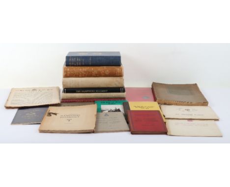 Interesting Collection of Military Books, Some Rare, Mainly on the Hampshire Regiment. Includes History of the First Voluntee