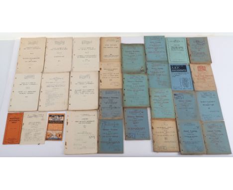 Interesting Collection of Manuals Including Fieldcraft, The Browning Automatic Rifle, Manual of Guerrilla Tactics, Conduct of