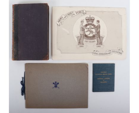 Books - 2/15 Battalion County of London Regiment (P.W.O.) Civil Service Rifles, Printed Album c.1914 with group photographs, 