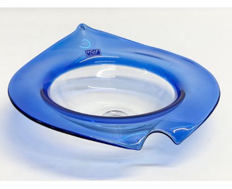 A Germany ‘Flirt’ art glass bowl by R&amp;B. 30x30x10cm. 