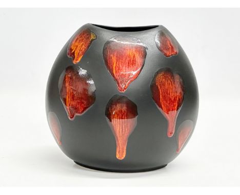 A Poole Pottery ‘Galaxy’ vase. 18x13x19cm. 