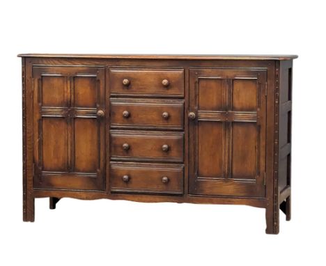 An Ercol Mid Century sideboard. 146x50x90cm 