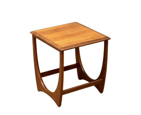 A G-Plan Fresco Mid Century teak Astro lamp table. 43x46x48cm 