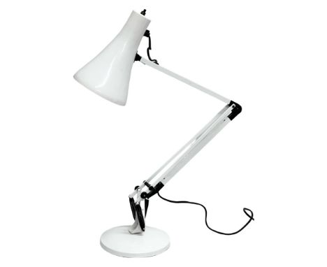 A vintage anglepoise desk lamp. 