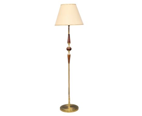 A Mid Century standard lamp. 152cm 