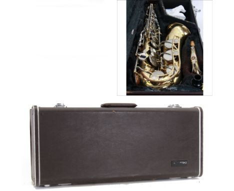 Yamaha 21 Alto Saxophone, cased