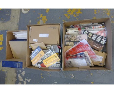 An extensive collection of first day covers.