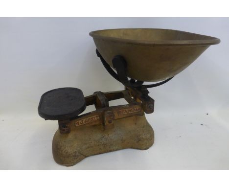 A set of W. & T. Avery Ltd of Birmingham Scales.