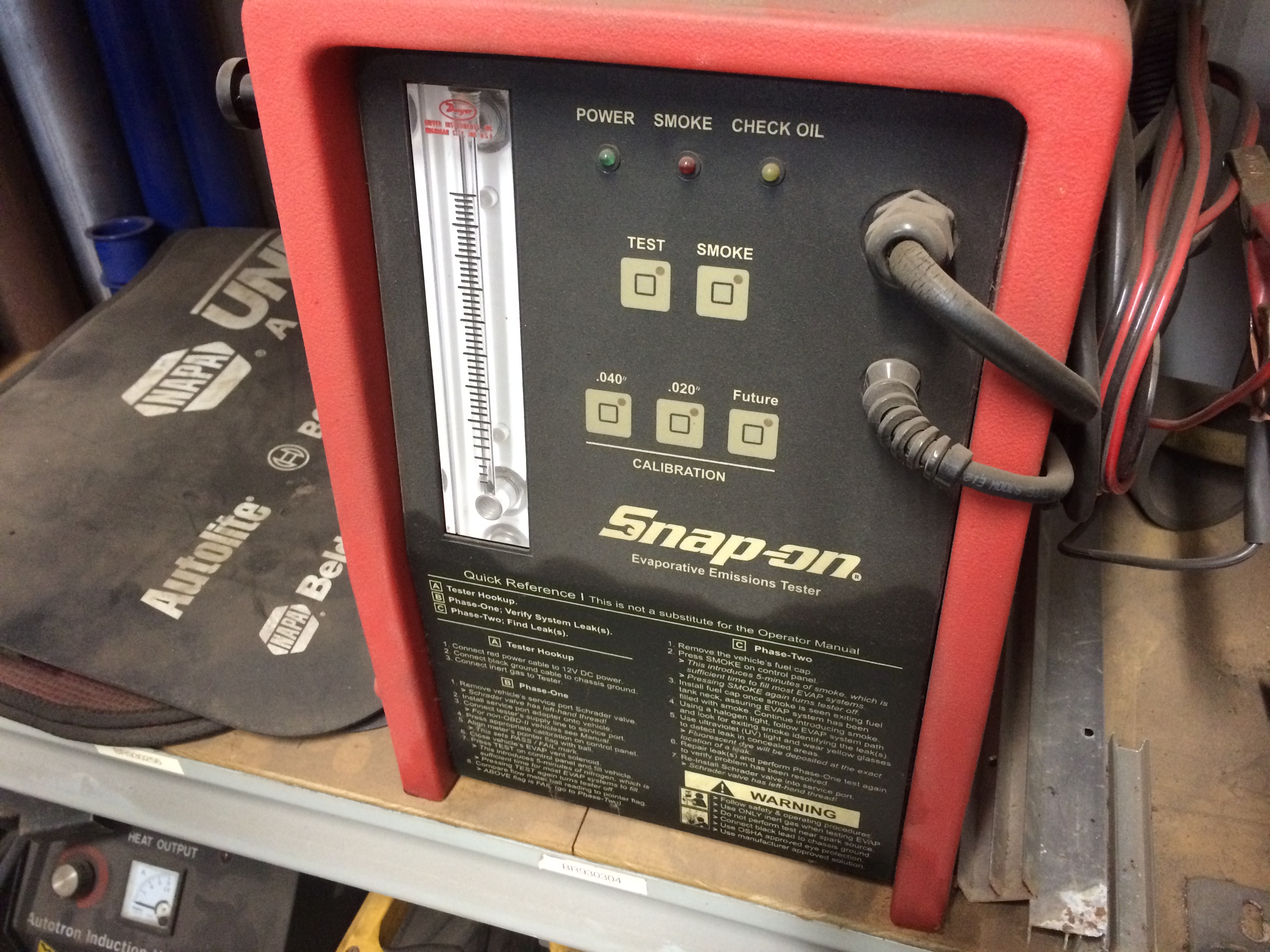 Snap On smoke machine EEL D302A