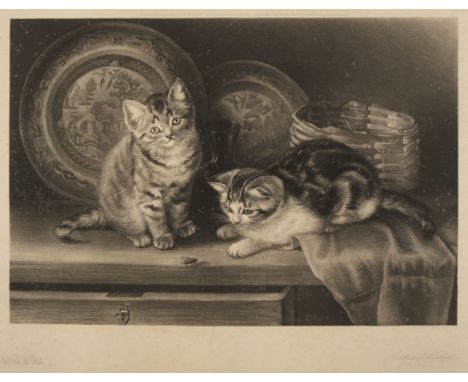 * Portraits. A Collection of approximately 125 engravings, 19th century, uncoloured mezzotint portraits, genre and historical