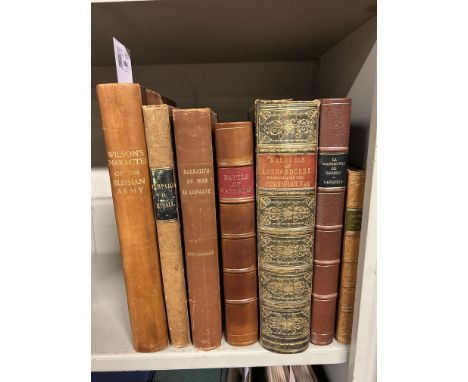 Wilson (Robert). Brief Remarks on the Character and Composition of the Russian Army, 1st edition, London: T. Egerton, 1810, 8