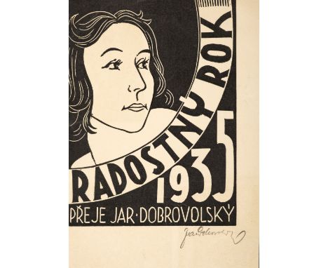 * Czech Bookplates. A colleciton of approximatley 300 ex-libris, late 19th or early 20th century, for J. C. Winterink, Dr Ann