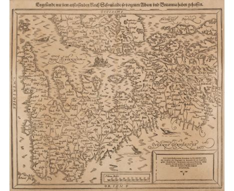 * British Isles. Munster (Sebastian), Engellandt mit dem anstossenden Reich Schottlandt so vor zeiten Albion und Britannia ha