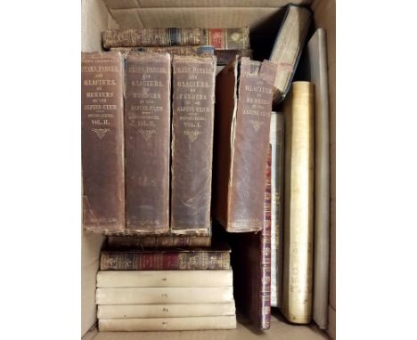 Alpine Club. Peaks, Passes, and Glaciers. A Series of Excursions by Members of the Alpine Club, 1st and 2nd series, 3 volumes