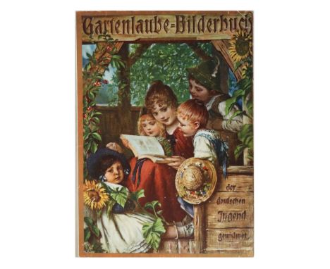 Sammlung: von 5 Kinderbüchern. Versch. Formate. Farb. illustr. Ohlwdbde.  ╔Enthält:╗ Thiel,J. Die tanzende Uhr. Mchn., Kösel 