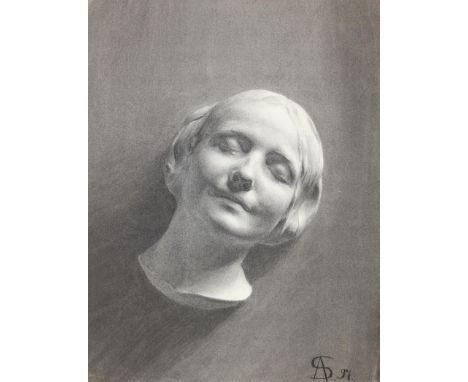 Schaefer, A.: (19.-20. Jh.). 5 Bl. Akademie-Zeichnungen. Kohlezeichnungen, ca. 1896-98. Blgr. meist 55 x 42,5 cm. 4 Bl. sign.
