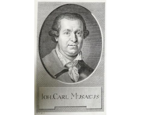 Musaeus,(J.K.A.).: Nachgelassene Schriften des verstorbenen Professor Musäus. Hrsg. von seinem Zögling August von Kotzebue. L