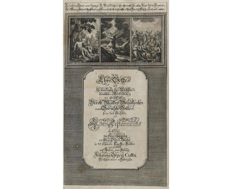 Biblia germanica.: Biblia, Das ist: Die gantze Heilige Schrift Alten und Neuen Testaments, nach der Übersetzung und mit den V